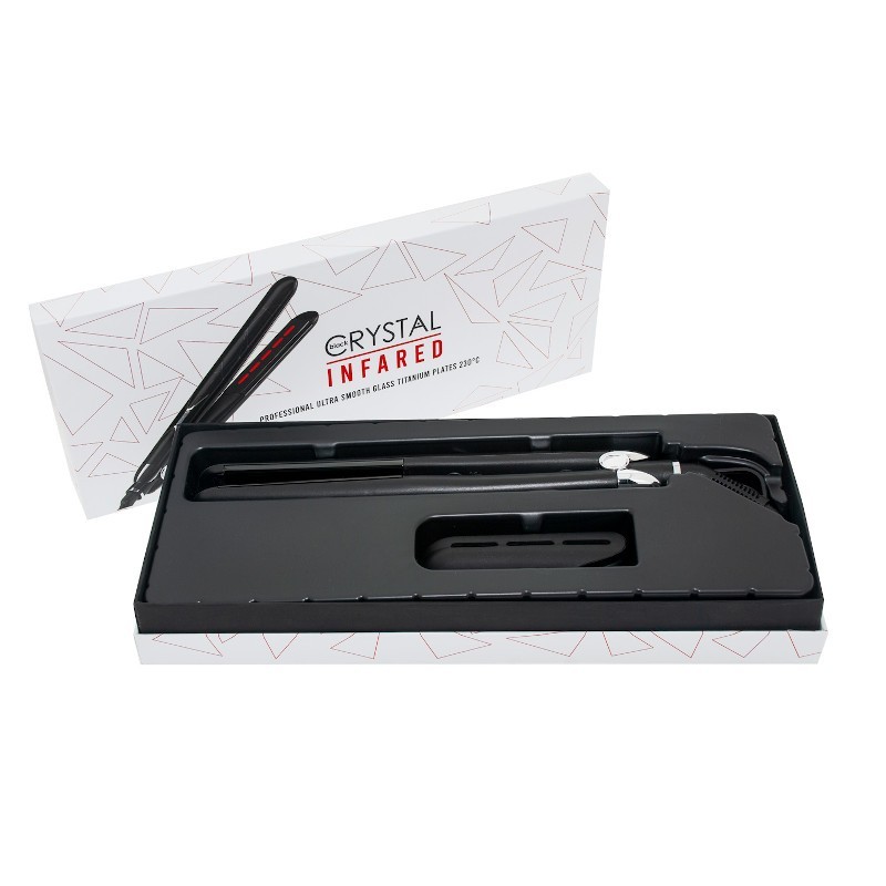 Plancha black crystal infrared by agv