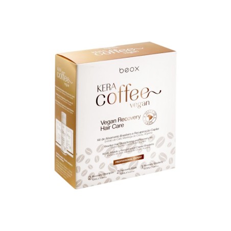 KIT ALISADO BRASILEÑO KERA COFFEE VEGAN BEOX