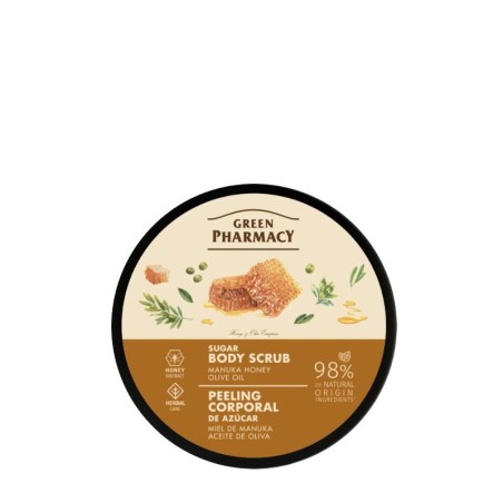 PEELING CORPORAL ACEITE DE OLIVA Y MIEL DE MANUKA 200ML GREEN PHARMACY