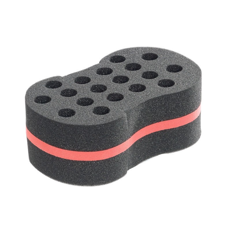 ESPONJA CABELLO RIZADO ROJO SIBEL